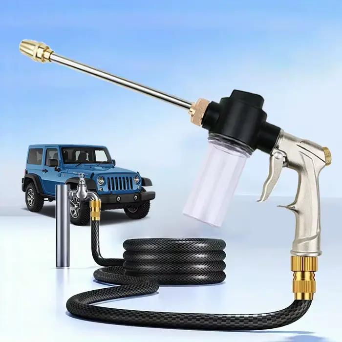Buse de tuyau d'eau de jardin, buse d'irrigation de pelouse, pistolet à eau de lavage de voiture à h