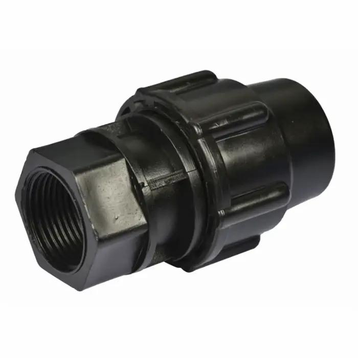 Raccord rapide pour tuyau d'eau en PE, filetage femelle 1/2 "3/4", connexion directe rapide à fileta