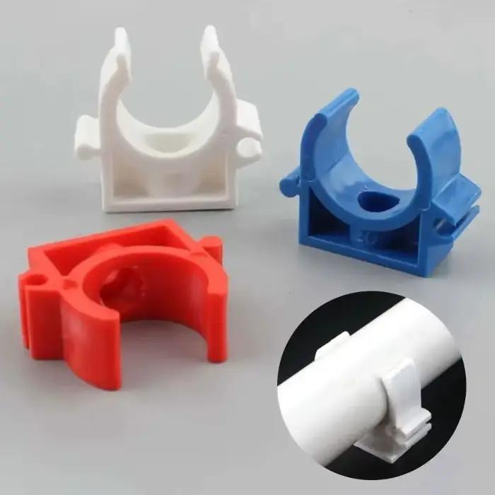 Connecteur de collier de serrage en PVC de Type U, support de tuyau, raccords de Tube, connecteurs d