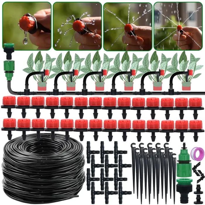 KESLA – système d'arrosage automatique pour jardin, Kit d'irrigation goutte à goutte, buses de 1/4 p