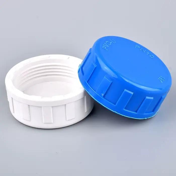 Raccord de fin de ligne en PVC à filetage femelle 1/2~2 pouces, connecteur de tuyau d'irrigation 20