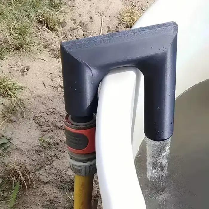 Crochet de tuyau d'arrosage durable - Remplissage facile du réservoir d'eau