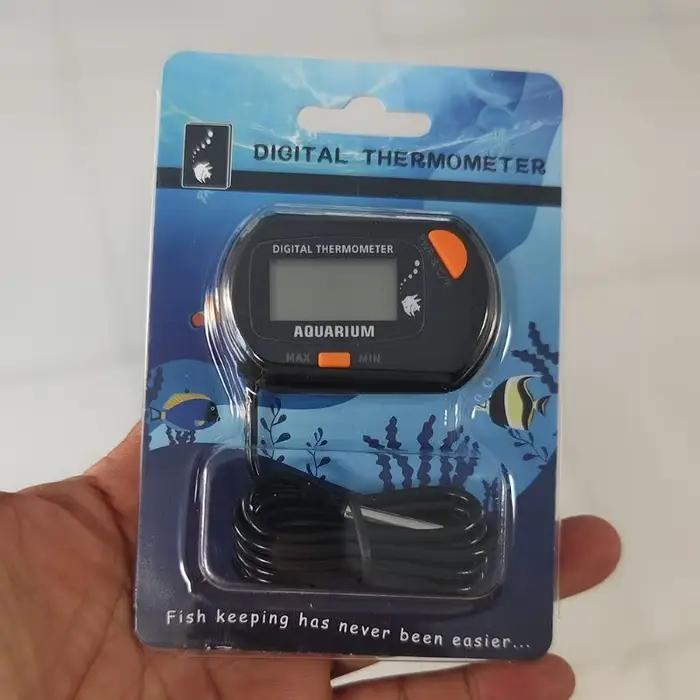 Thermomètre numérique pour aquarium avec ventouse, capteur de température, testeur, mesure et contrôle de la température