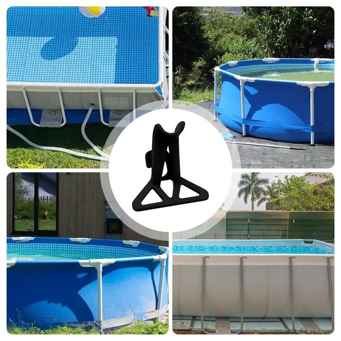 Support de tuyau de piscine anti-pliage