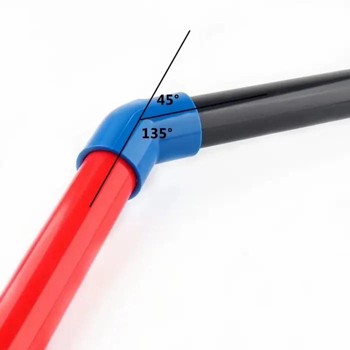 Coude à 45 degrés en PVC 20-200mm