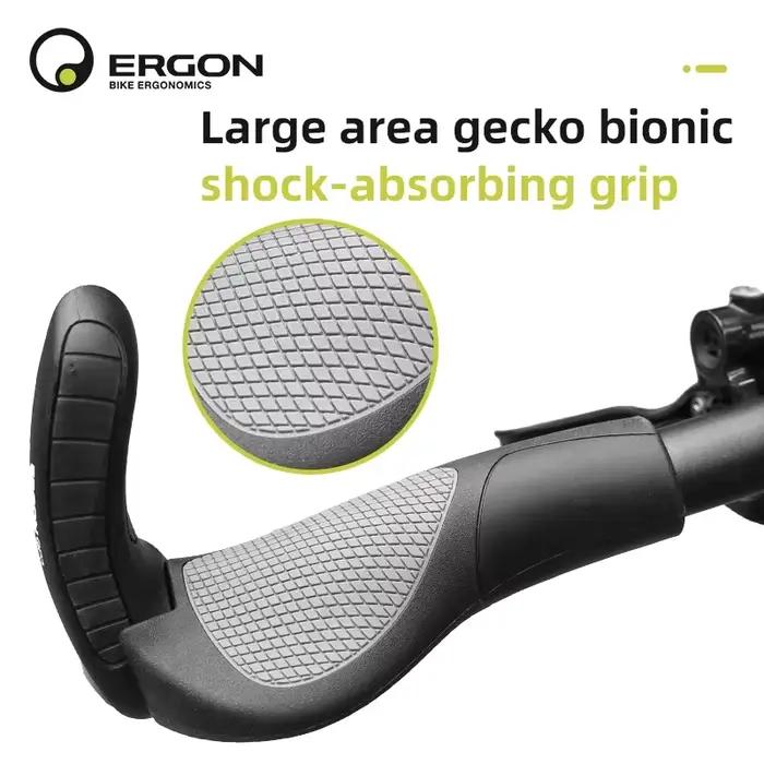 Poignées de vtt ERGON GP1 GP3 GP5 ergonomie en caoutchouc antichoc antidérapant serrure poignées de vélo poignées de VTT guidon de cyclisme