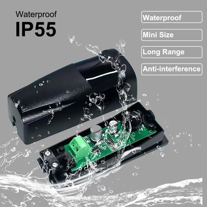 Détecteur de faisceau infrarouge filaire pour la sécurité de la maison, système d'alarme anti-intrusion extérieur IP55, portée de 15 m, Protection périmétrique, barrière IR