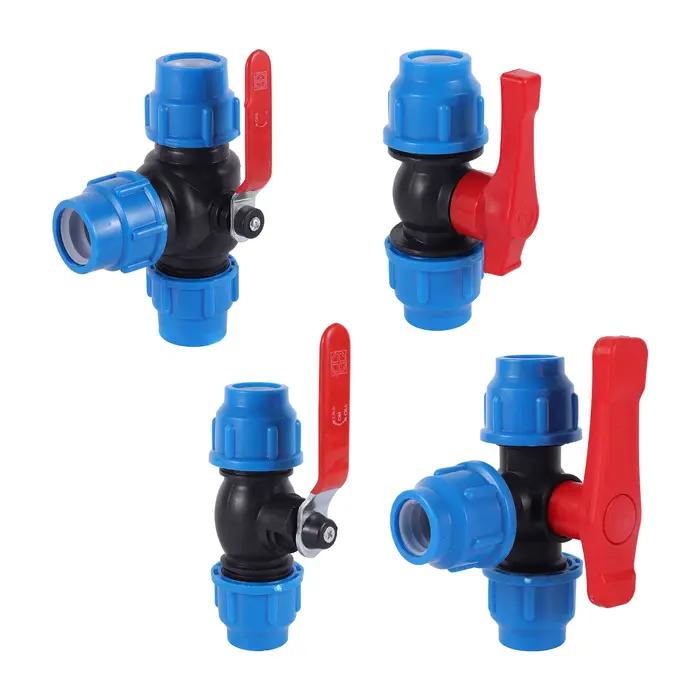 20/25/32/40/50mm PVC PE tuyau robinet inverseur en plastique rapide