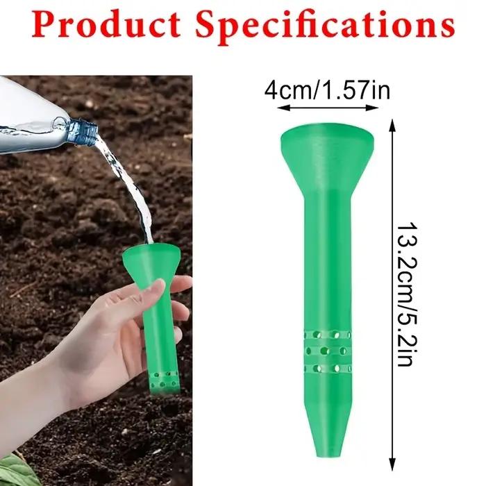 Entonnoir d'irrigation blanc pour jardinage efficace évitant la pourriture des racines adapté aux arrosoirs et raccords de tuyaux occasions de jardinage et cadeaux pour amoureux de la nature