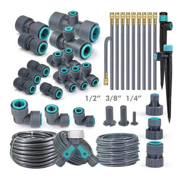 Raccords de tubes à connecteur rapide pour tuyau d'arrosage