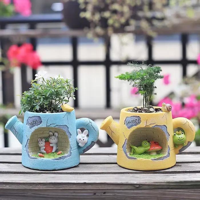 Arrosoir décoratif pour plantes succulentes