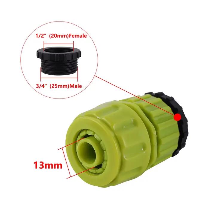 Connecteur rapide pour tuyau d'arrosage de jardin