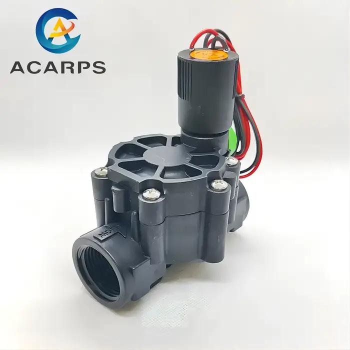 Vanne solénoïde d'irrigation à 2 voies et 2 positions N/C de 3/8'' à 1'' 220V 12V 24V DC