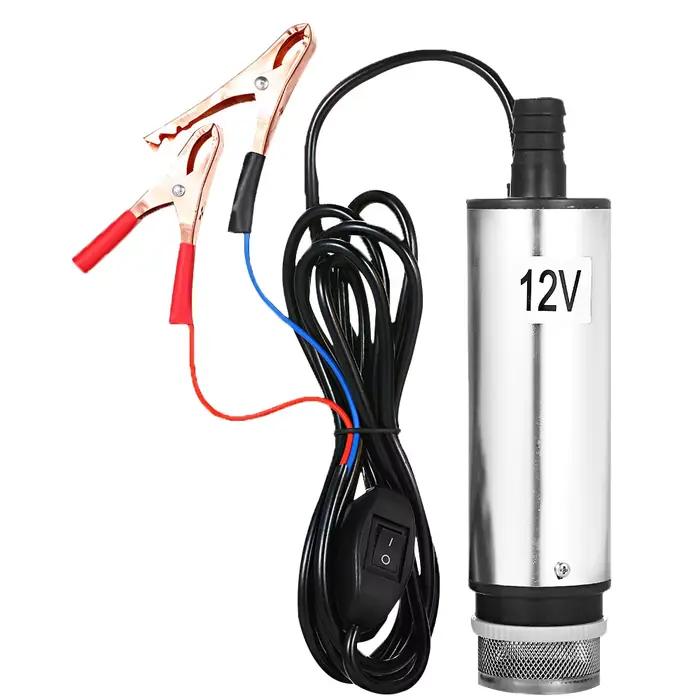 Pompe Submersible DC 12V/24V pour pomper l'eau de pétrole Diesel 51mm