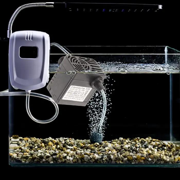Pompe solaire submersible DC en plastique sans balais pour l'augmentation de la pression d'eau des fontaines d'aquarium