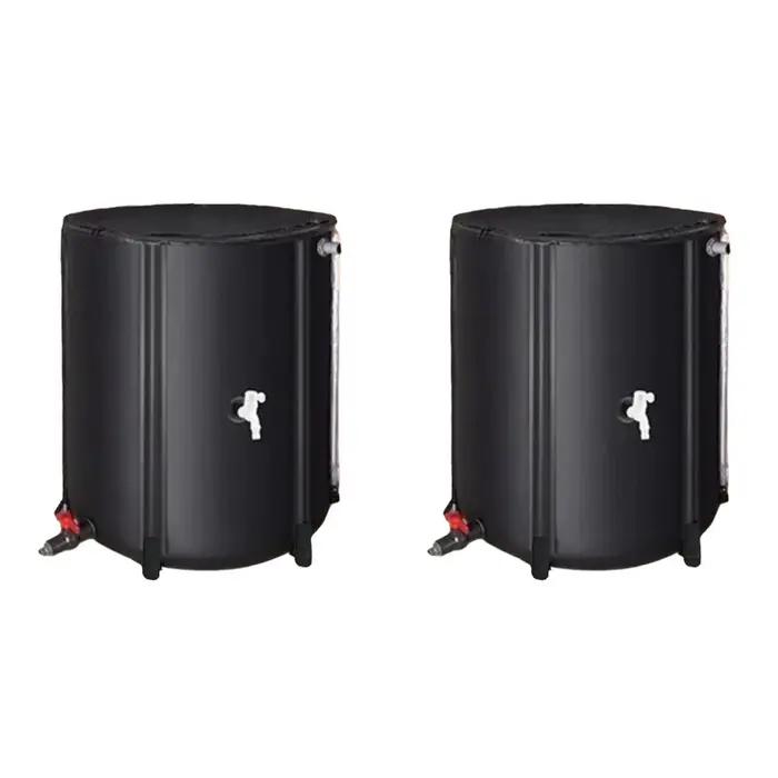 2X Réservoir de stockage d'eau de pluie pour recyclage