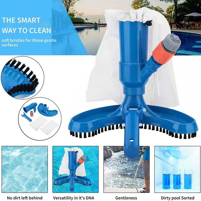 Aspirateur professionnel pour piscine avec brosse