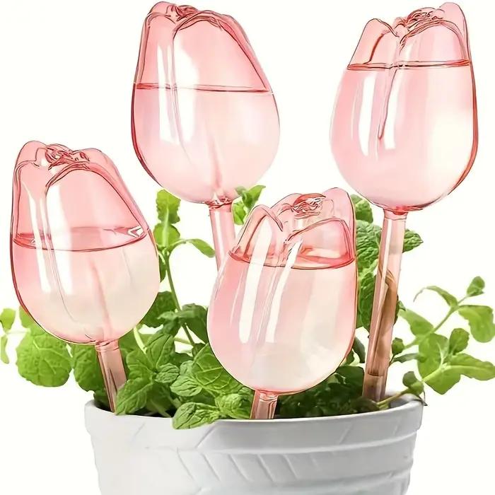 Boules d'arrosage pour plantes tulipes roses de jardin
