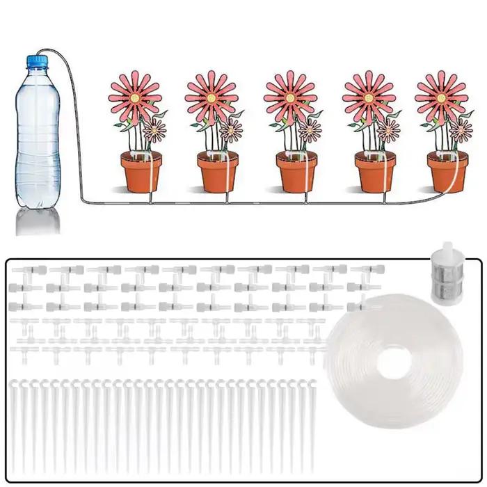 Ensemble d'égouttement automatique pour plantes en pot