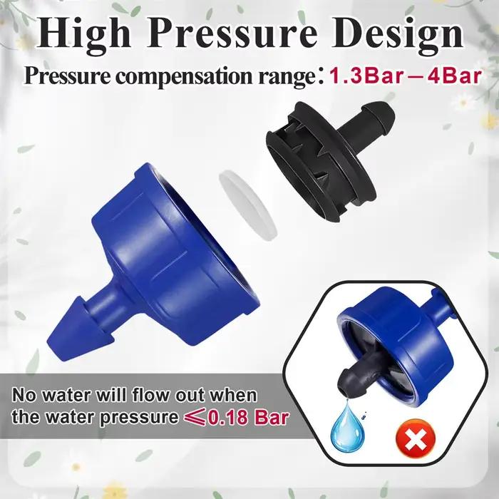 Goutteurs Compensateurs Haute Pression 1/2/3/4/8L Anti-Fuite Pour Système D'Irrigation Agricole Polyvalent Environnemental Occasions Spéciales