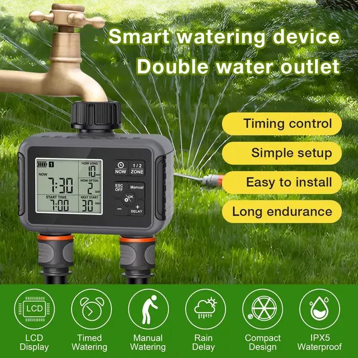 Programmateur d'irrigation automatique 1/2/3/4 sorties