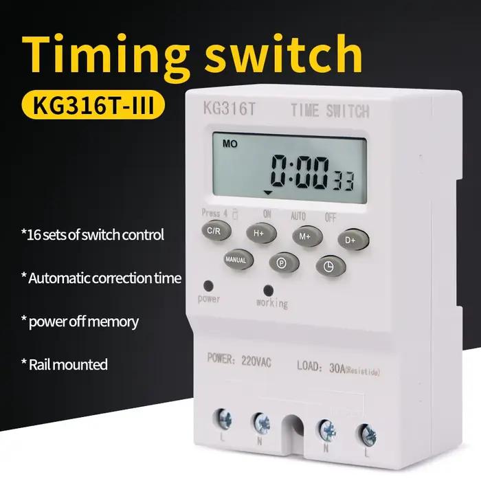 Minuterie numérique programmable automatique