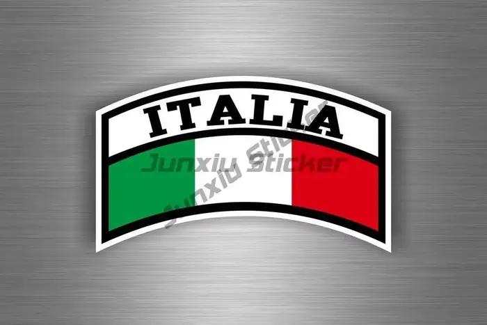 Autocollant de forme narItalian Feel My Shield, décalcomanie, emblème, blason d'Italie, Code pays, Tor37, Venezia, Sicilia