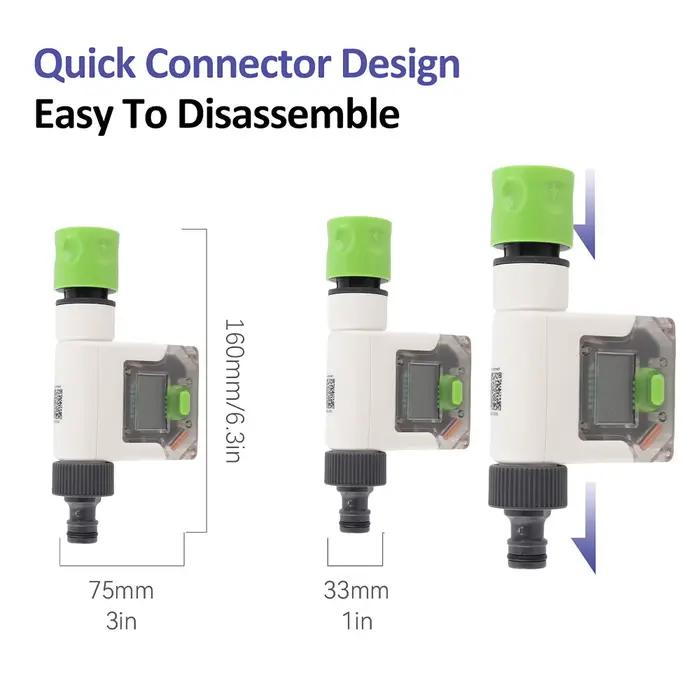 Débitmètre d'eau WiFi pour tuyau d'arrosage compteur