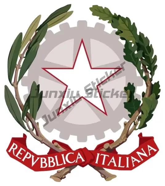 Autocollant de forme narItalian Feel My Shield, décalcomanie, emblème, blason d'Italie, Code pays, Tor37, Venezia, Sicilia