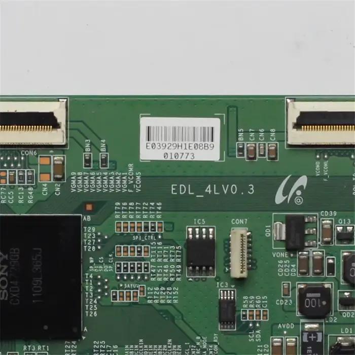 T-Con Board EDL _ 4LV0.3 32/40/46/55 pouces TV pour écran LCD LTY400nouveaux-nés 09 KDL-40EX720. .. Etc. Carte électronique EDL 4LV0.3 T, produit d'origine