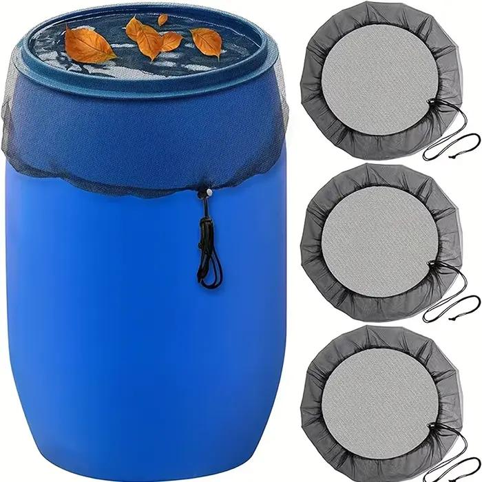 Couvercles de seau d'eau pour écran de barils de pluie