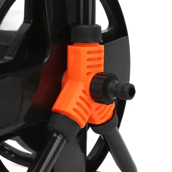 Enrouleur de tuyau d'arrosage extensible pour jardin et terrasse
