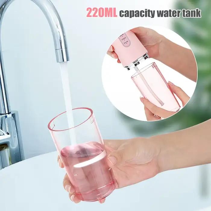 Irrigateur buccal Portable, Machine à laver la bouche, nettoyage interdentaire, USB, hydropulseur dentaire