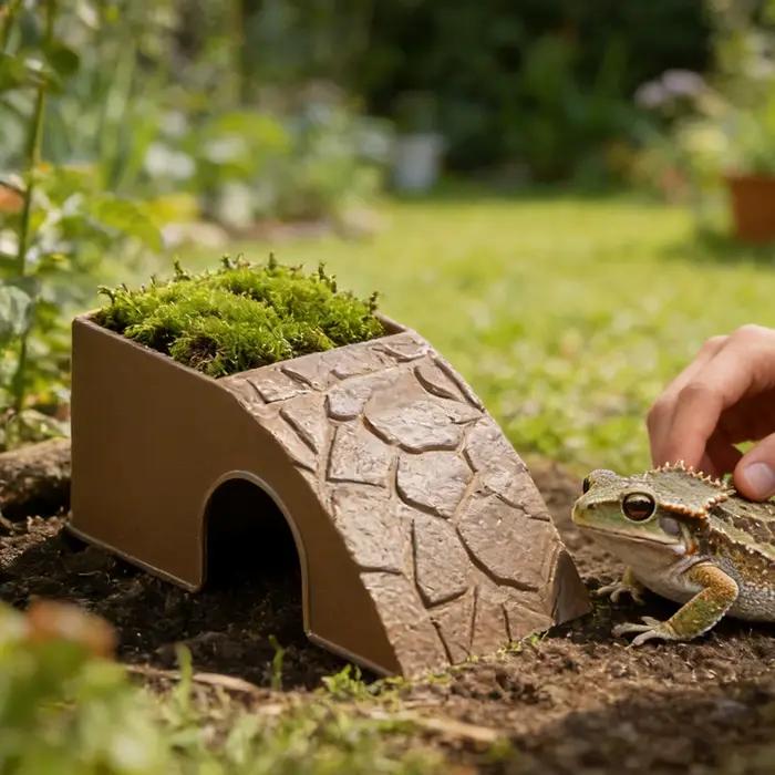 Décoration de tunnel et grotte pour aquarium, abri cachette pour poissons, crevettes et reptiles, plateformes de bain de soleil, aménagement paysager