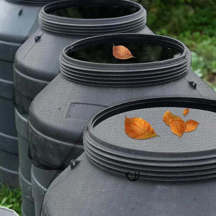 Couvercles de seau d'eau pour écran de barils de pluie