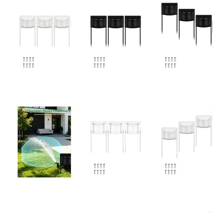 Ensemble 4 couvercles d'arrosage en plastique conçus pour arrosage entretien efficaces du jardin Y5GB