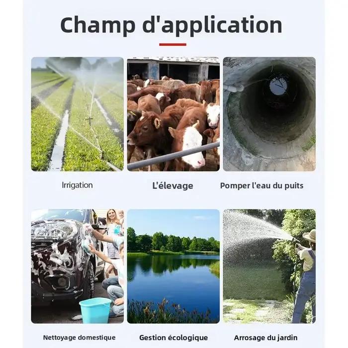 Pompe à eau Submersible haute puissance