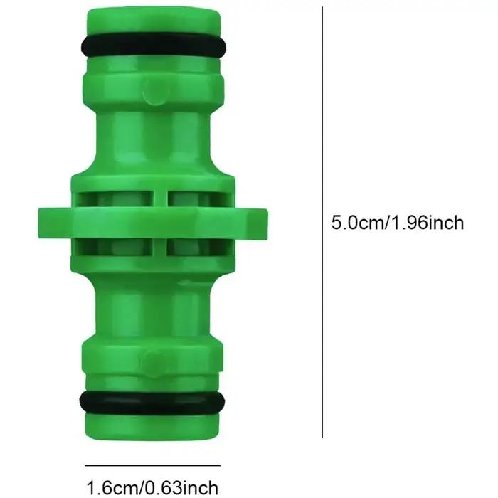 Raccord rapide double mâle ABS 1/2 po pour tuyau d'arrosage - Ensemble d'adaptateurs d'extension