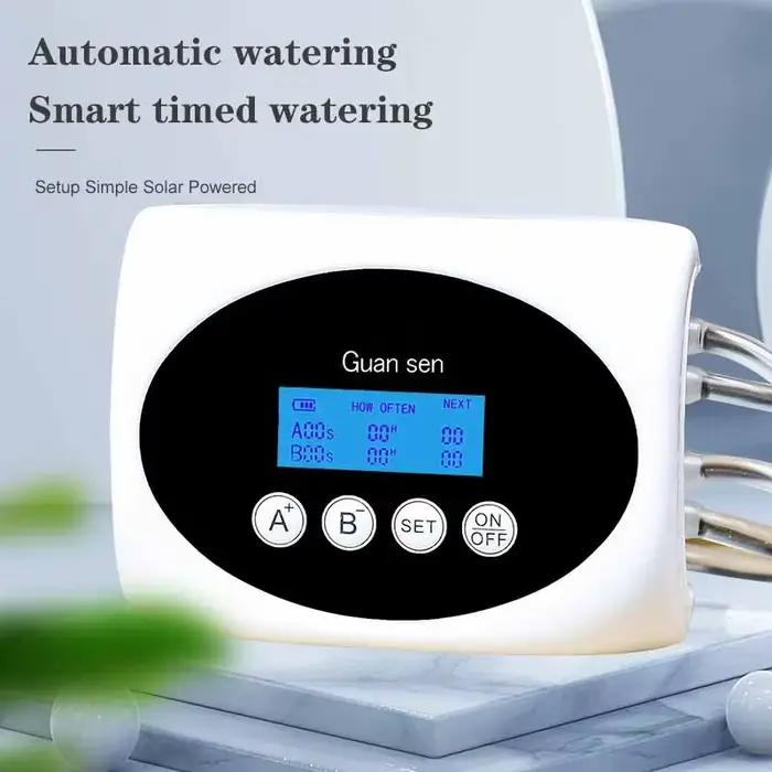 Système d'irrigation goutte-à-goutte Intelligent à Double pompe