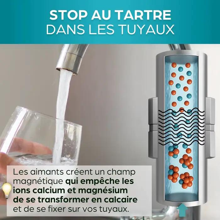 Aimant anti-calcaire magnétique puissant pour canalisations et robinets