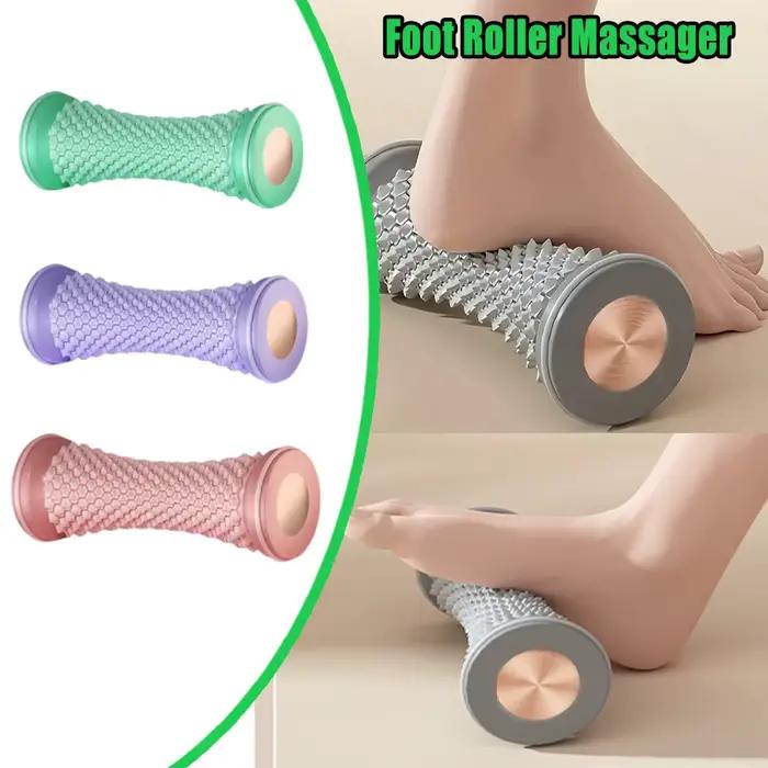 Rouleau de massage pour les pieds PP TPR ergonomique antidérapant, outil de massage des tissus profonds pour la fasciite plantaire, la relaxation des muscles de la voûte plantaire et des jambes