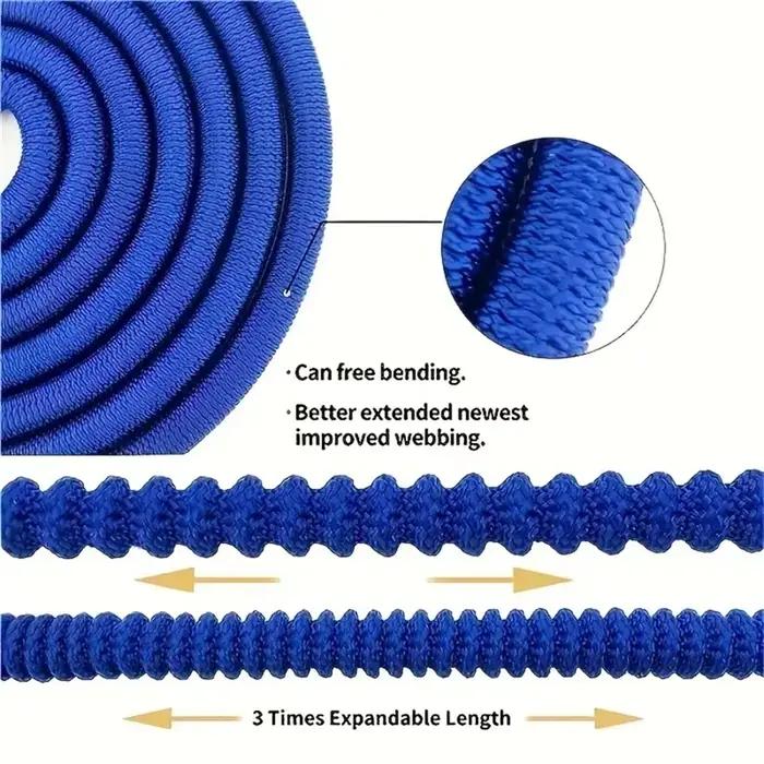 Tuyau d'arrosage extensible flexible de haute qualité avec pistolet pulvérisateur