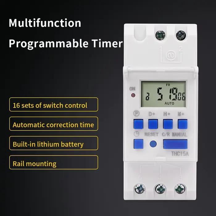 Minuterie numérique programmable automatique