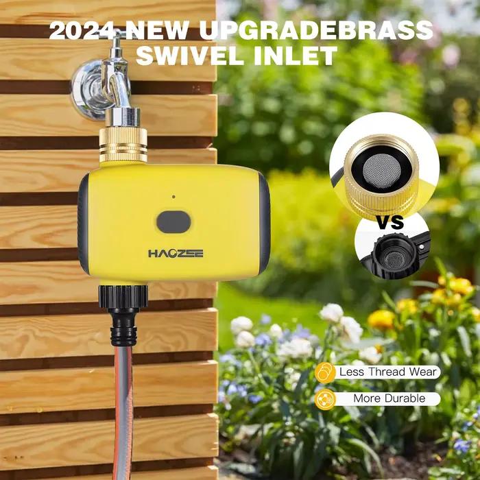 Tuya-Minuterie d'arrosage automatique intelligente Zigbee