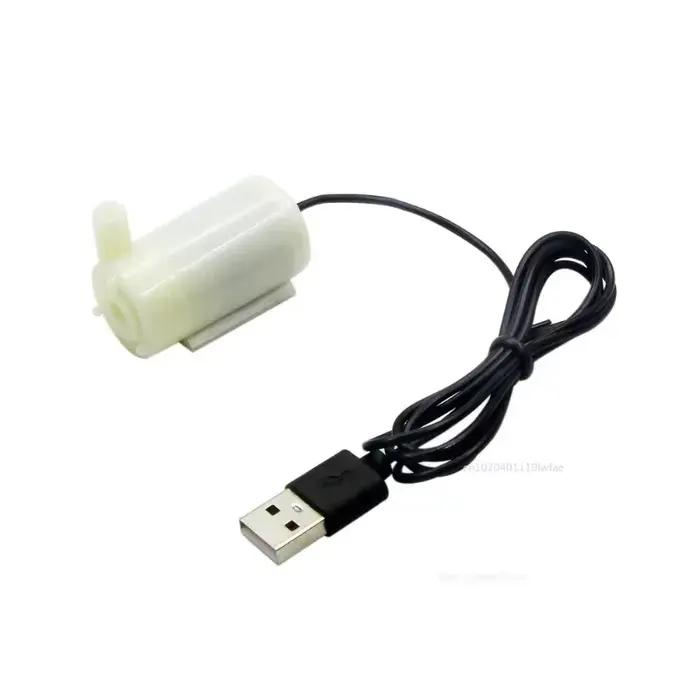 Mini pompe submersible ultra silencieuse DC 5V USB pour aquariums, fontaines, cascades et systèmes hydroponiques occasions spéciales