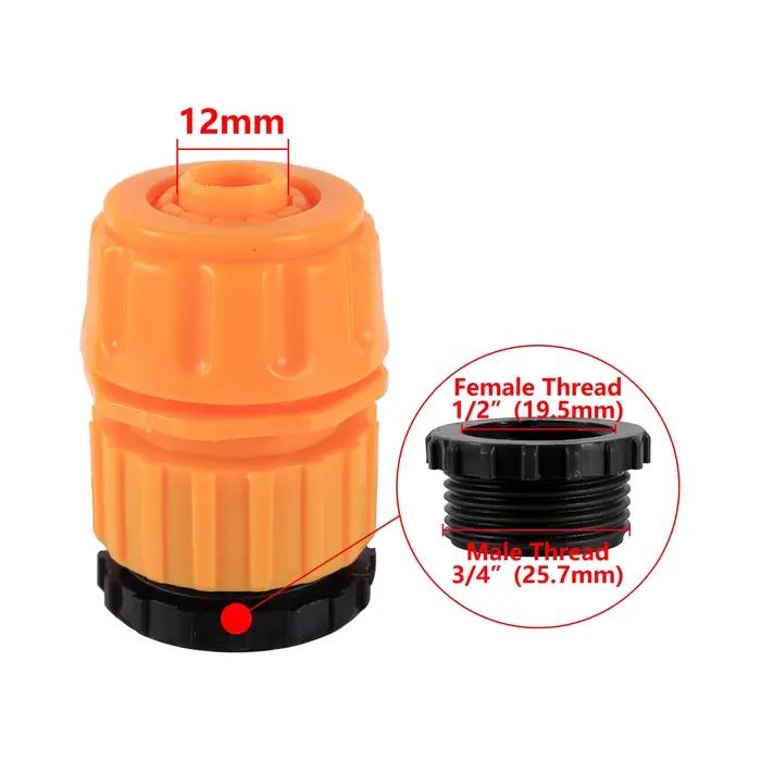 Connecteur rapide pour tuyau d'arrosage de jardin