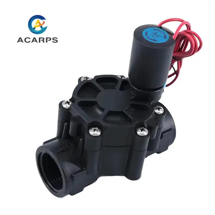 Vanne solénoïde d'irrigation à 2 voies et 2 positions N/C de 3/8'' à 1'' 220V 12V 24V DC