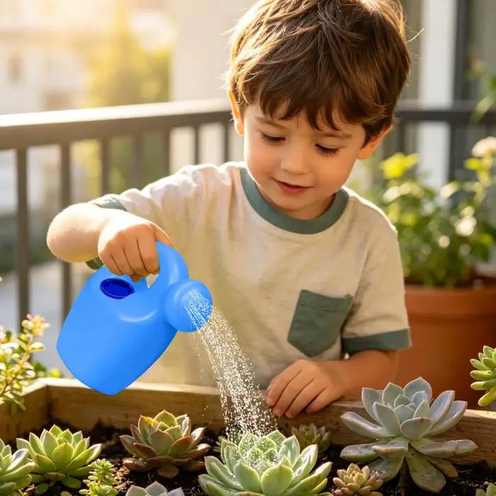 Arrosoir portable léger pour enfants avec poignée confortable