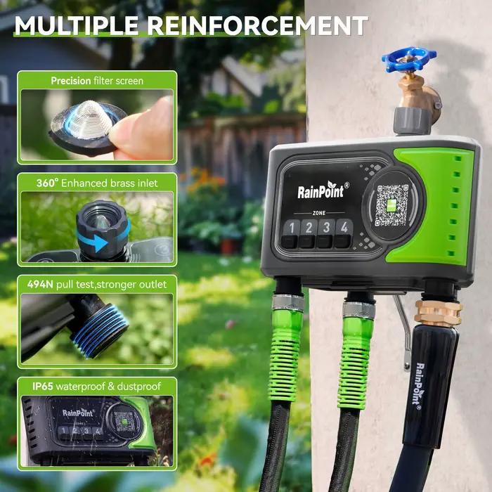 Minuterie d'eau WiFi pour jardin
