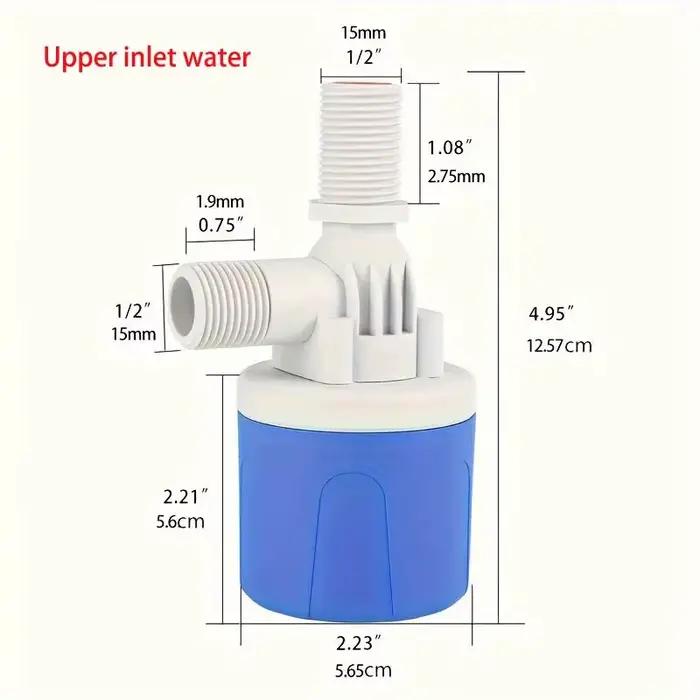 Vanne flottante de contrôle du niveau d'eau entièrement automatique